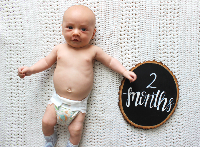 Leo-2-months-chalkboard