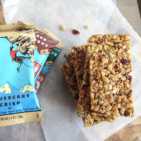 homemade clif bars.