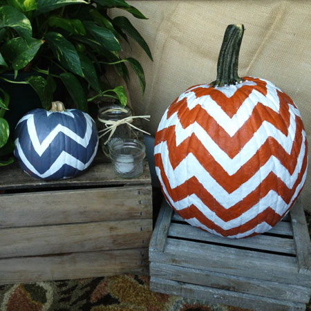 chevron pumpkins