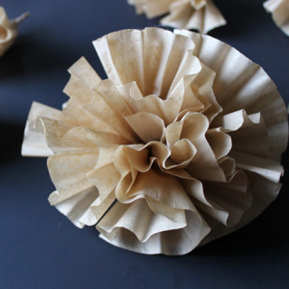 coffee filter flowers