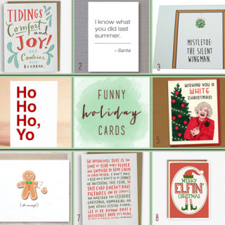 funny holiday cards