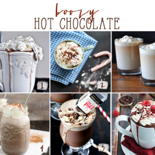 snowed in: boozy hot chocolate