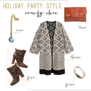holiday party style inspired by chairish